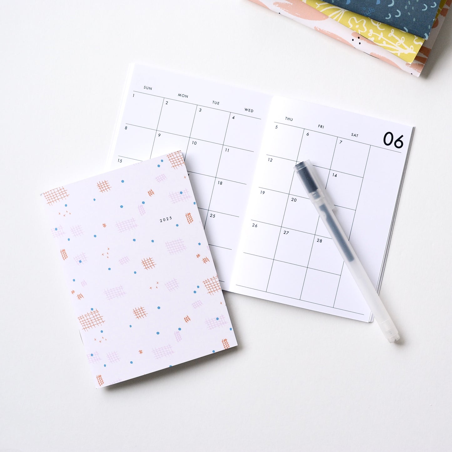 2025 Small Monthly Planner - Hashy