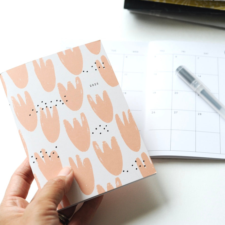 2025 Small Monthly Planner - Tulip